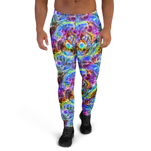 Galaxy Glass on a Men's Joggers