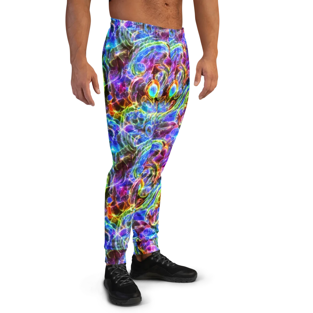Galaxy Glass on Men's Joggers — Right