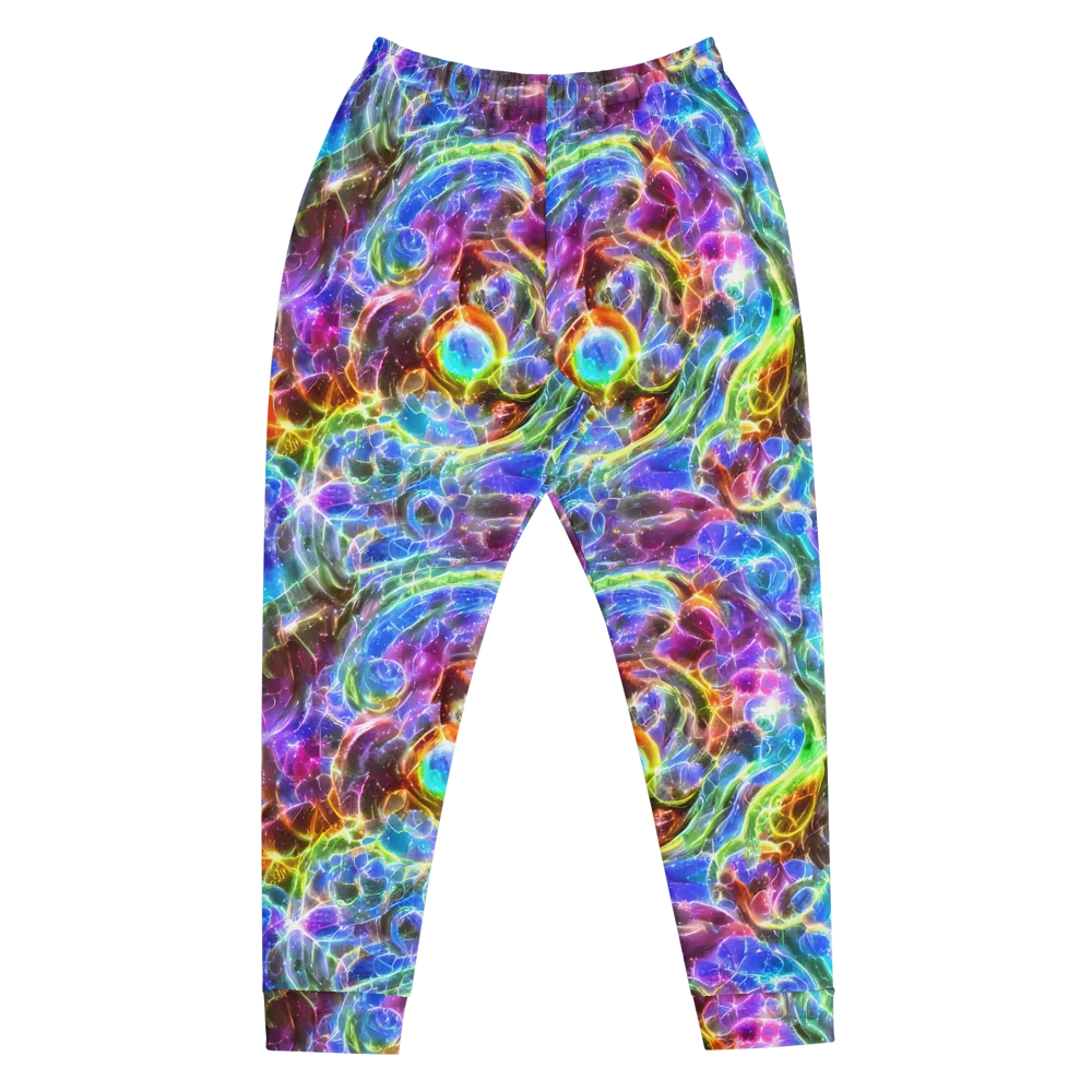Galaxy Glass on Men's Joggers — Front