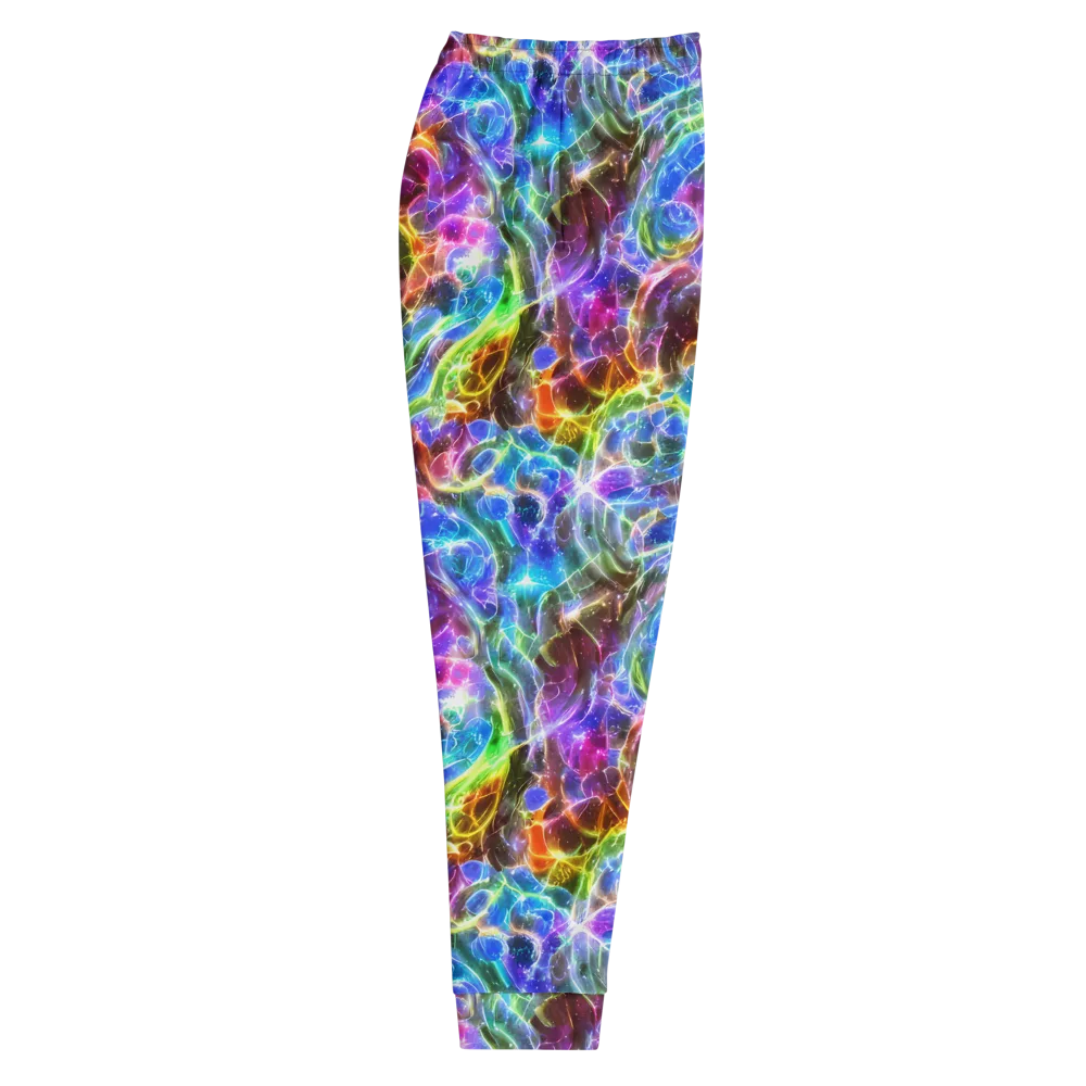 Galaxy Glass on Men's Joggers — Right