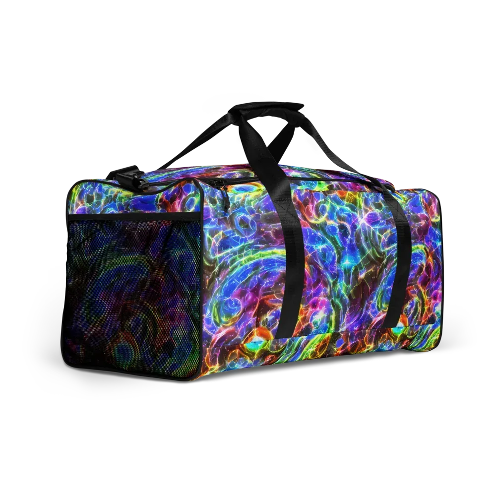 Galaxy Glass on Duffle Bag — Right Front