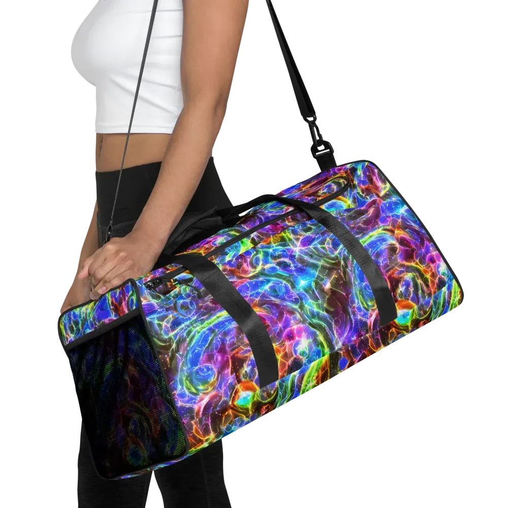 Galaxy Glass on Duffle Bag — Front