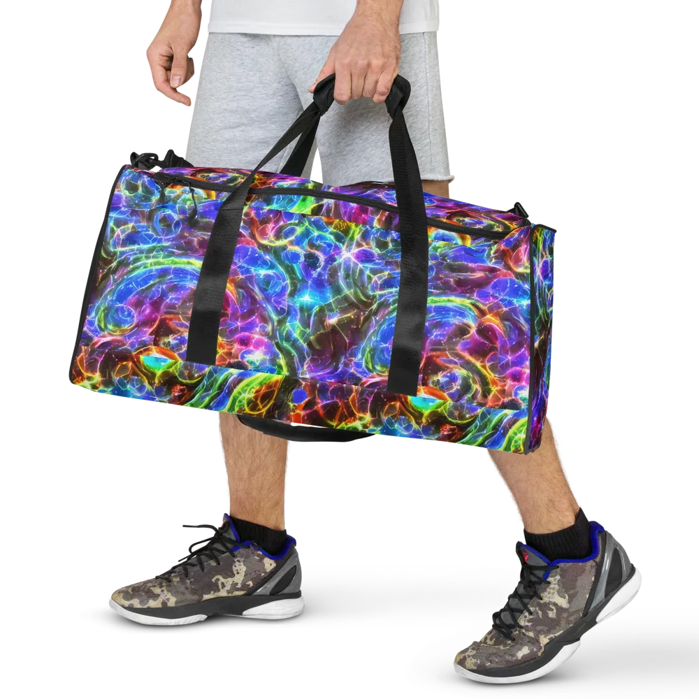Galaxy Glass on Duffle Bag — Front