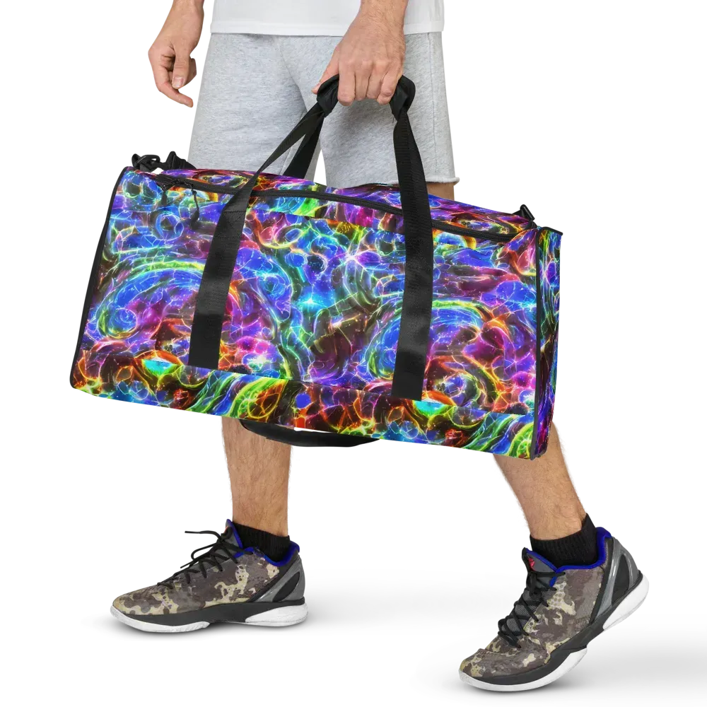Galaxy Glass on Duffle Bag — Front