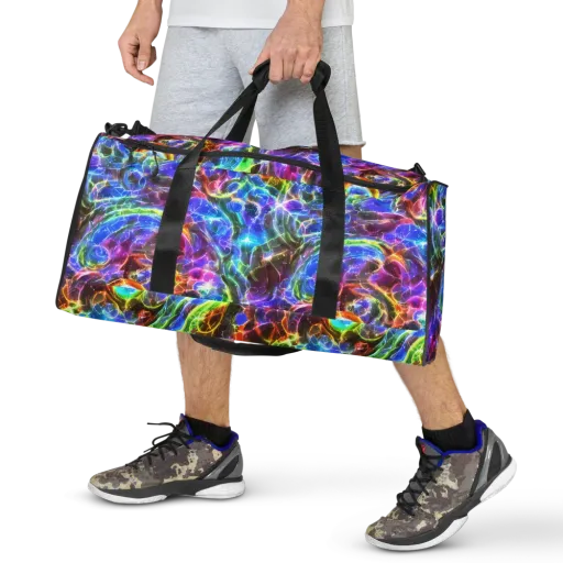 Galaxy Glass on a Duffle Bag