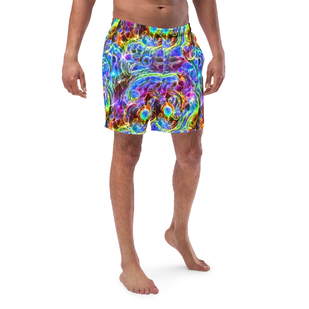 Galaxy Glass on Swim Trunks — Front
