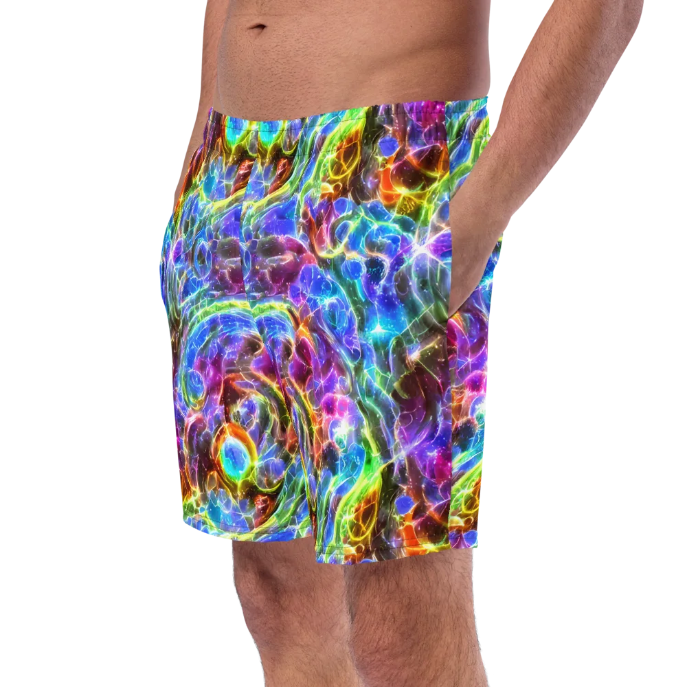 Galaxy Glass on Swim Trunks — Left Front