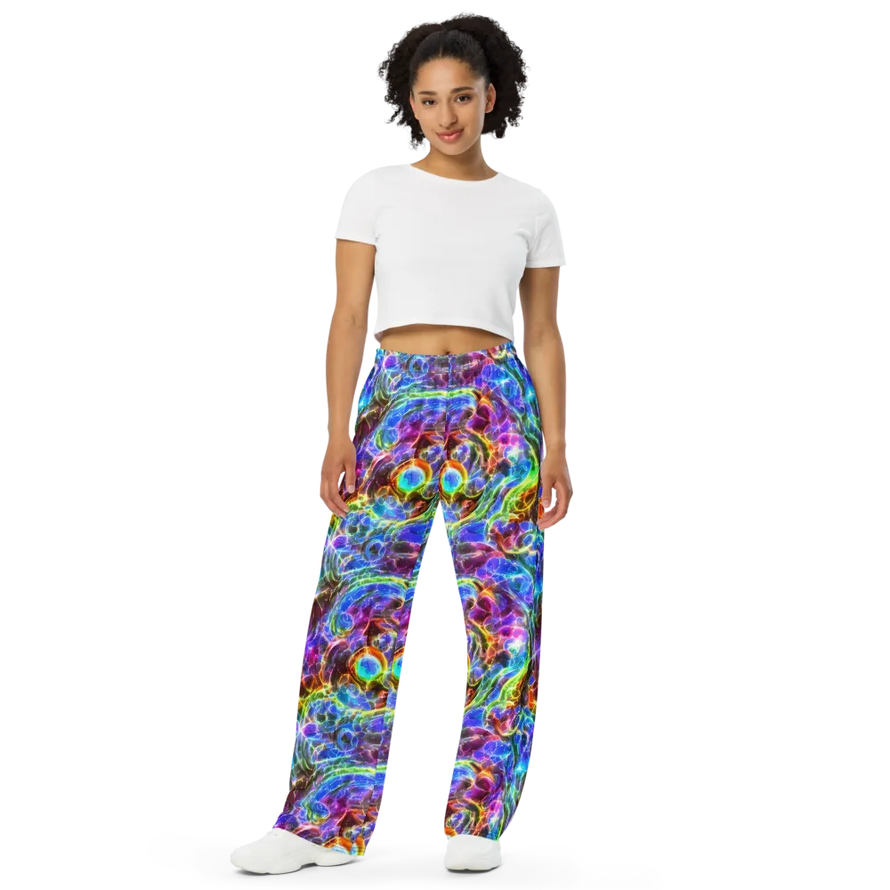 Galaxy Glass on Wide-Leg Pants — Front