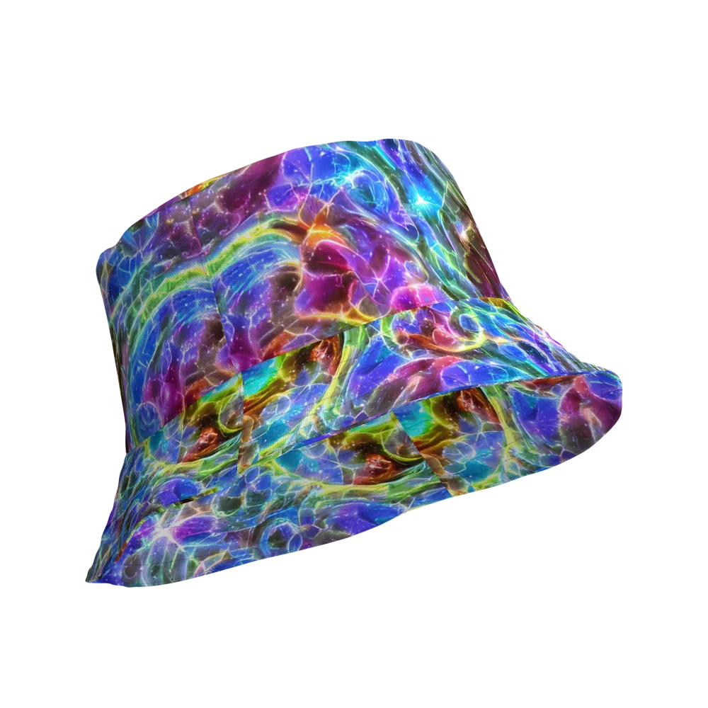 Galaxy Glass on Reversible Bucket Hat — Product details Outside
