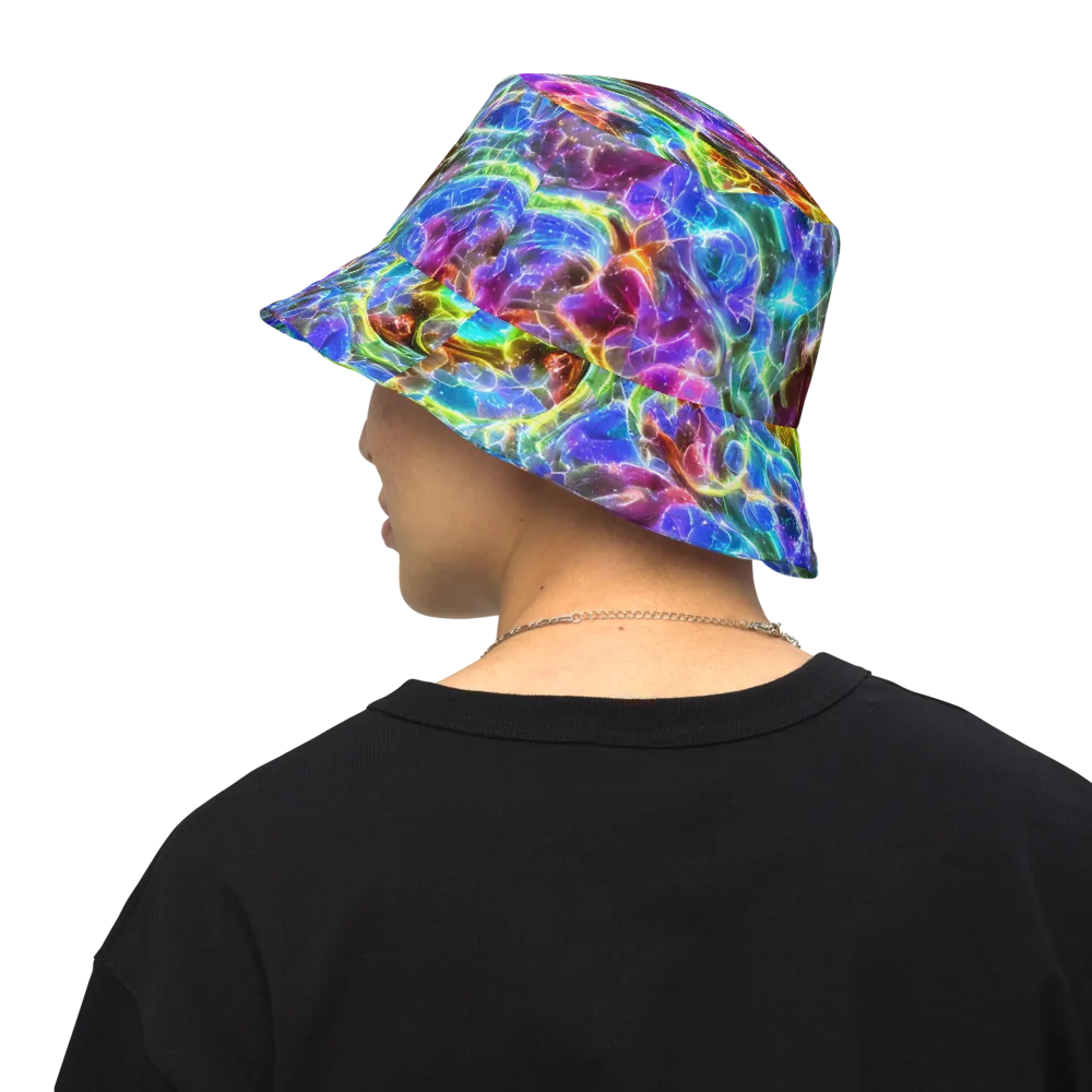 Galaxy Glass on Reversible Bucket Hat — Back Inside