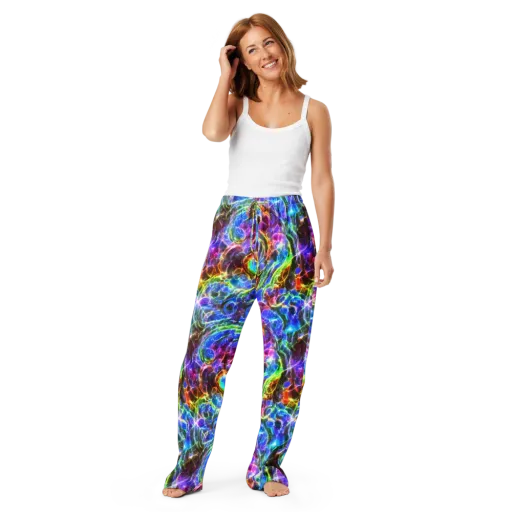 Galaxy Glass on a Women's Pajama Pants