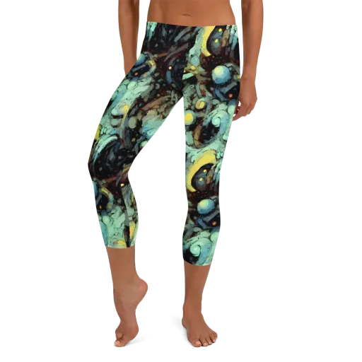 Cavern of Light on a Capri Leggings