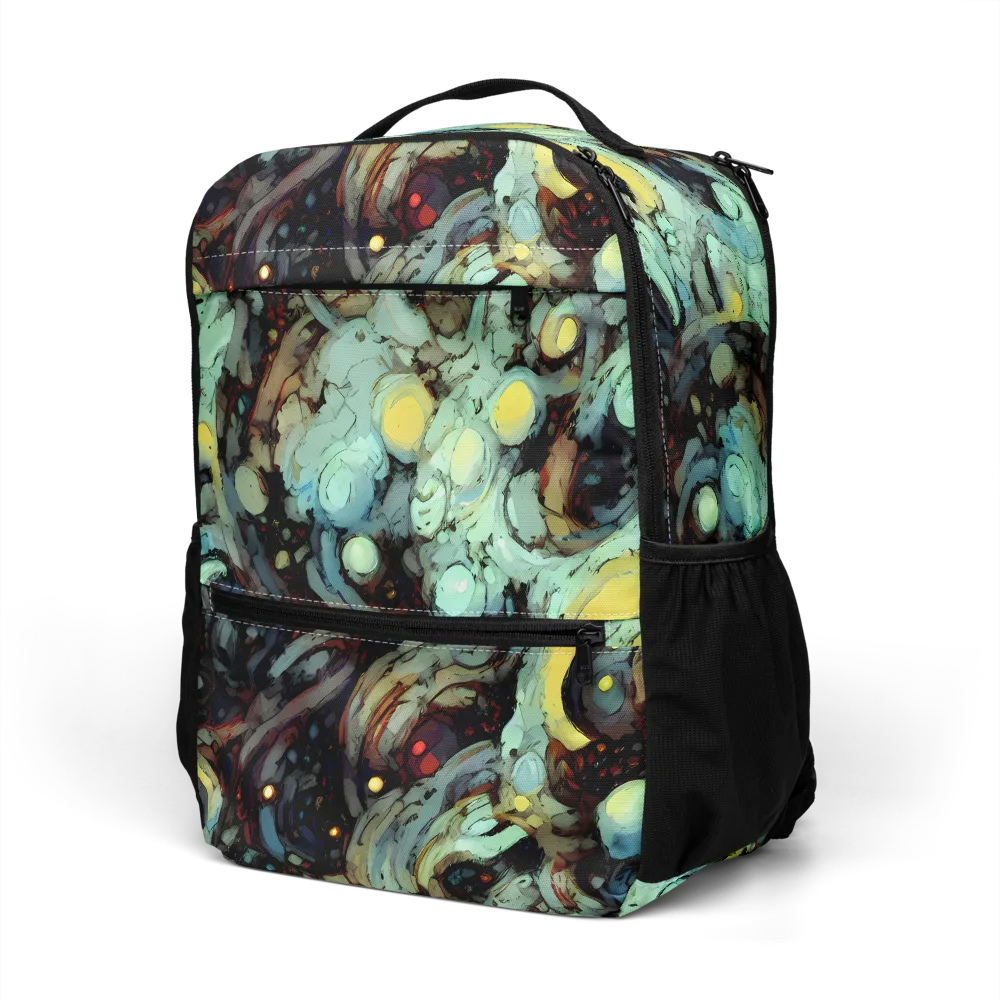 Cavern of Light on Utility Backpack — Left Front