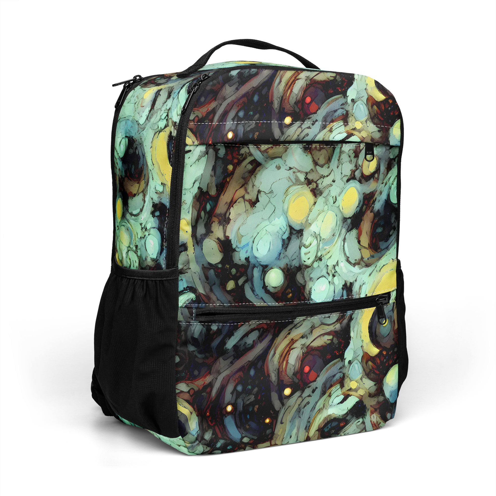 Cavern of Light on Utility Backpack — Right Front