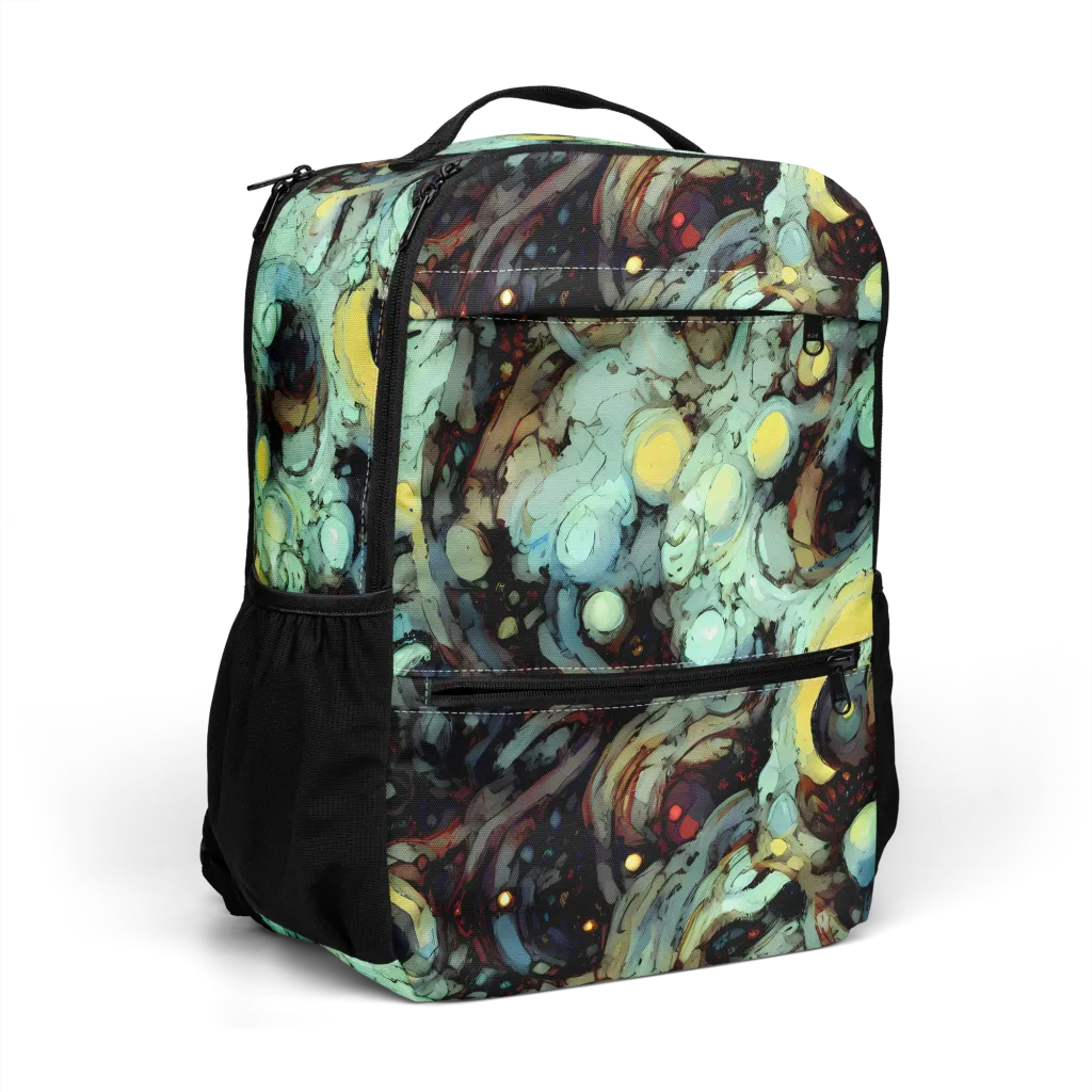 Cavern of Light on Utility Backpack — Right Front