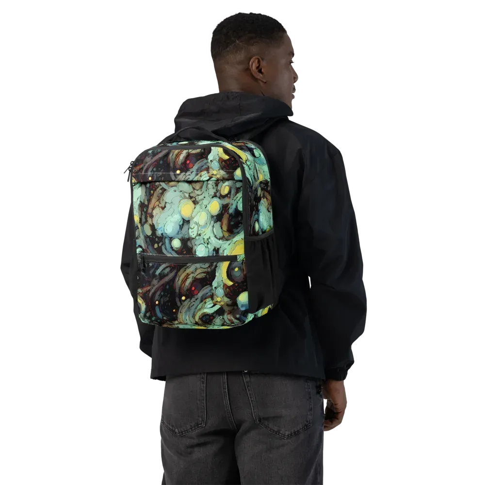 Cavern of Light on Utility Backpack — Back