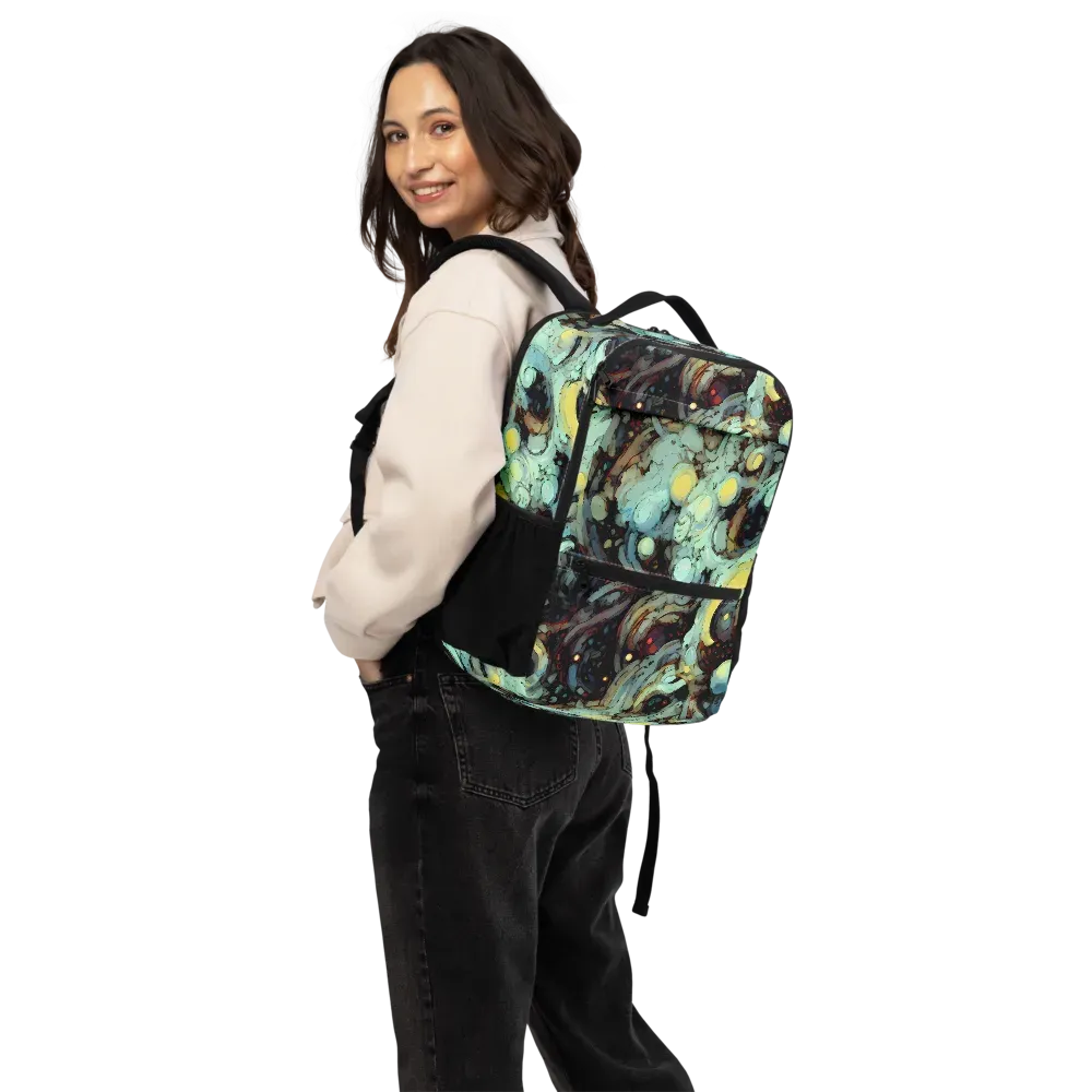 Cavern of Light on Utility Backpack — Back
