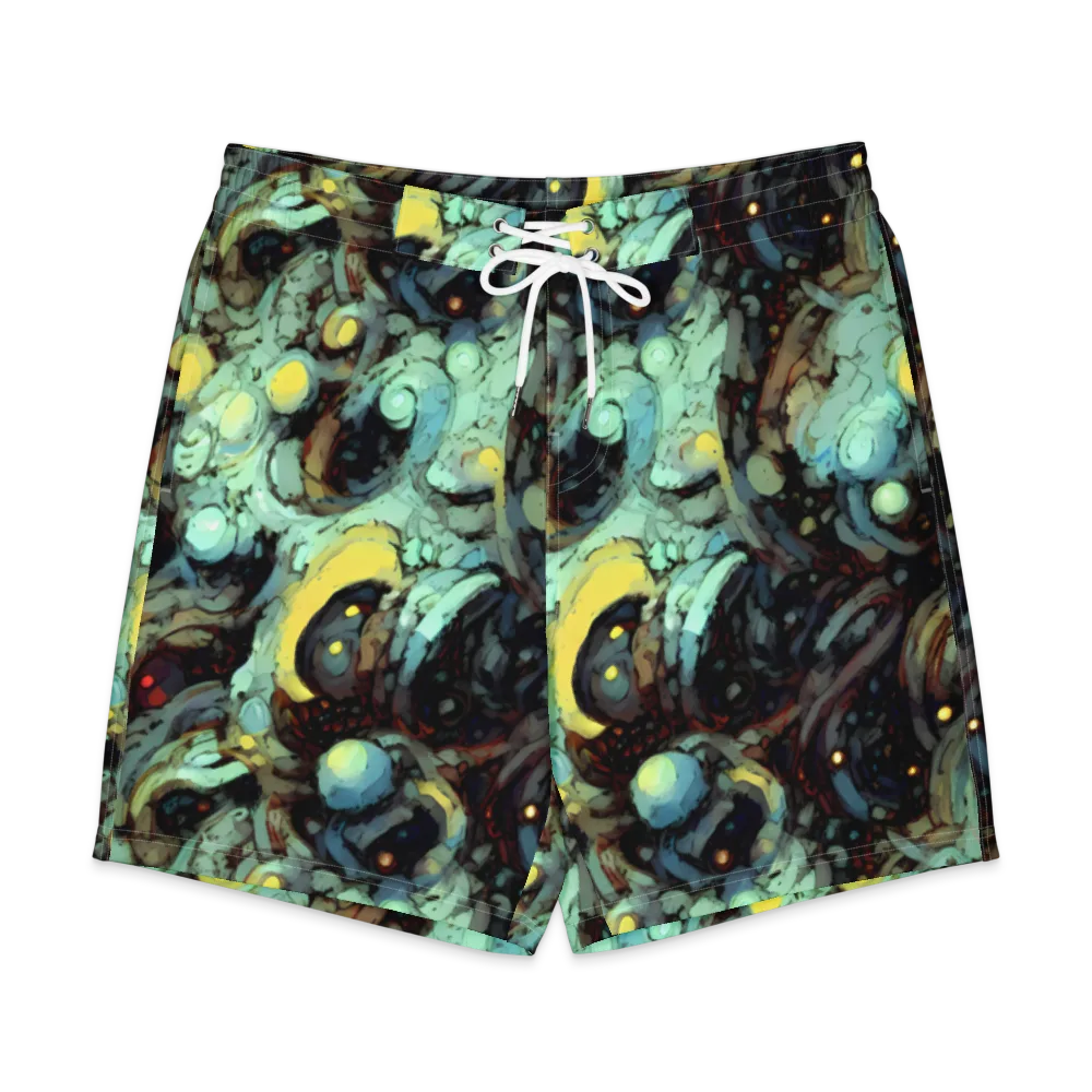 Cavern of Light on Men's Board Shorts — Front