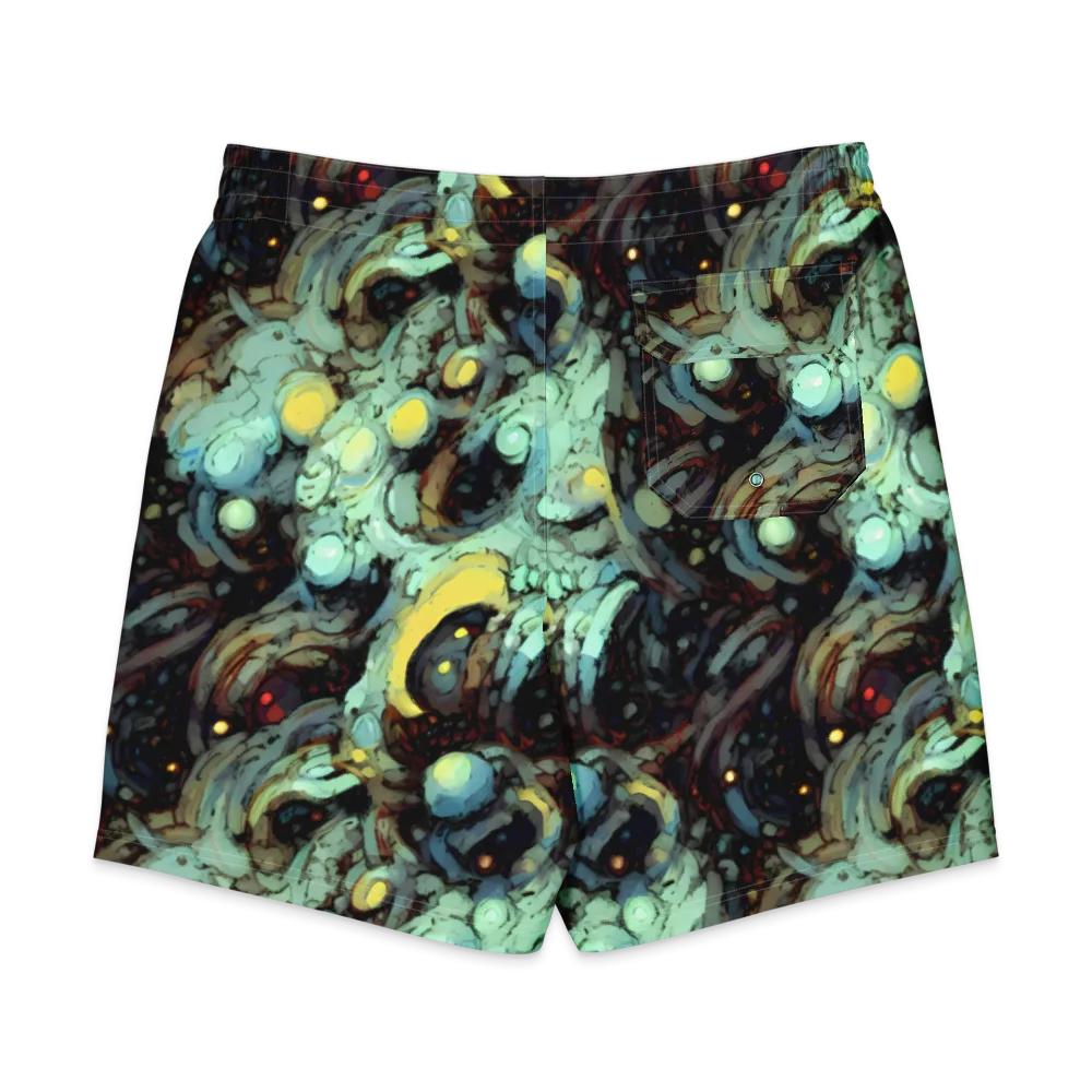 Cavern of Light on Men's Board Shorts — Back