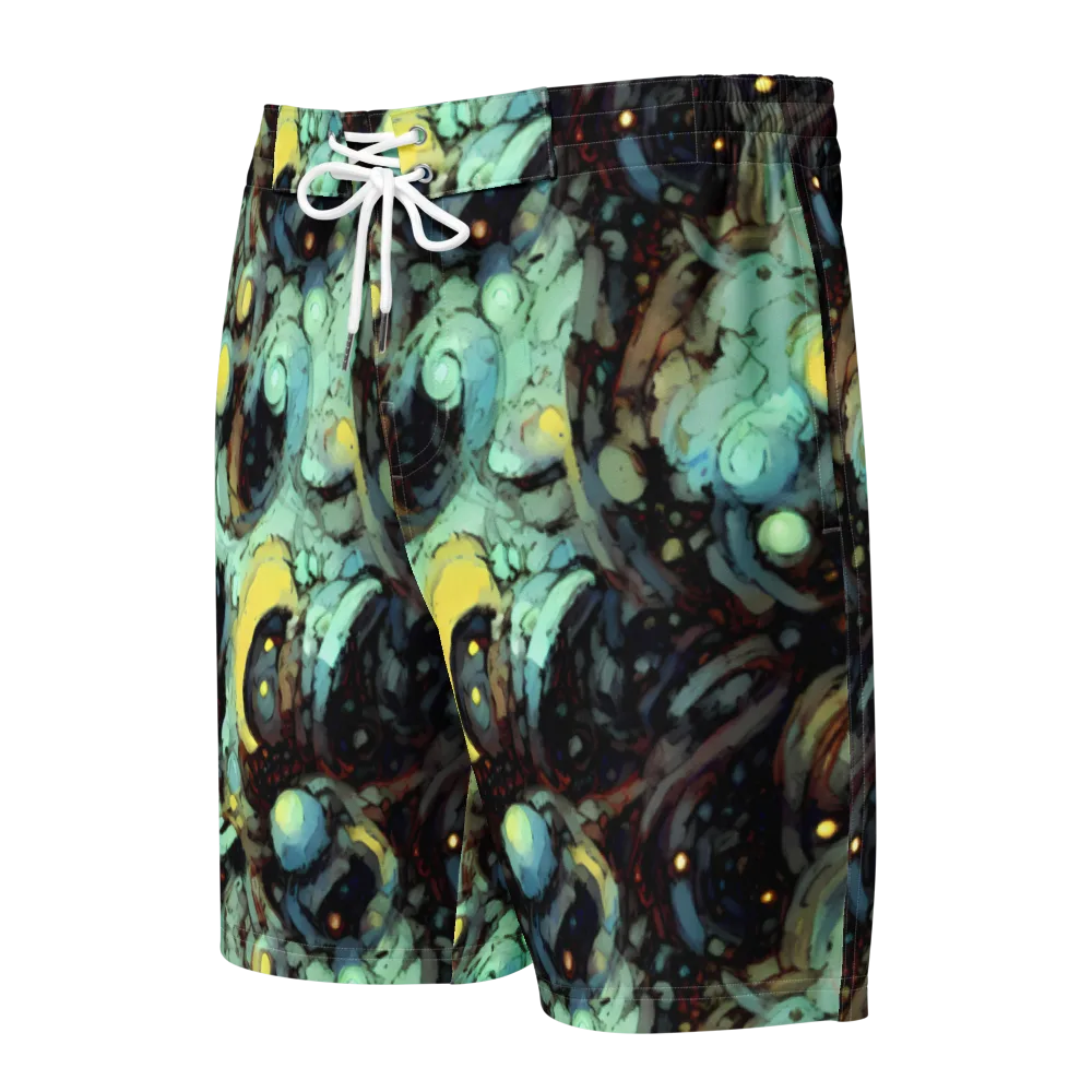 Cavern of Light on Men's Board Shorts — Front