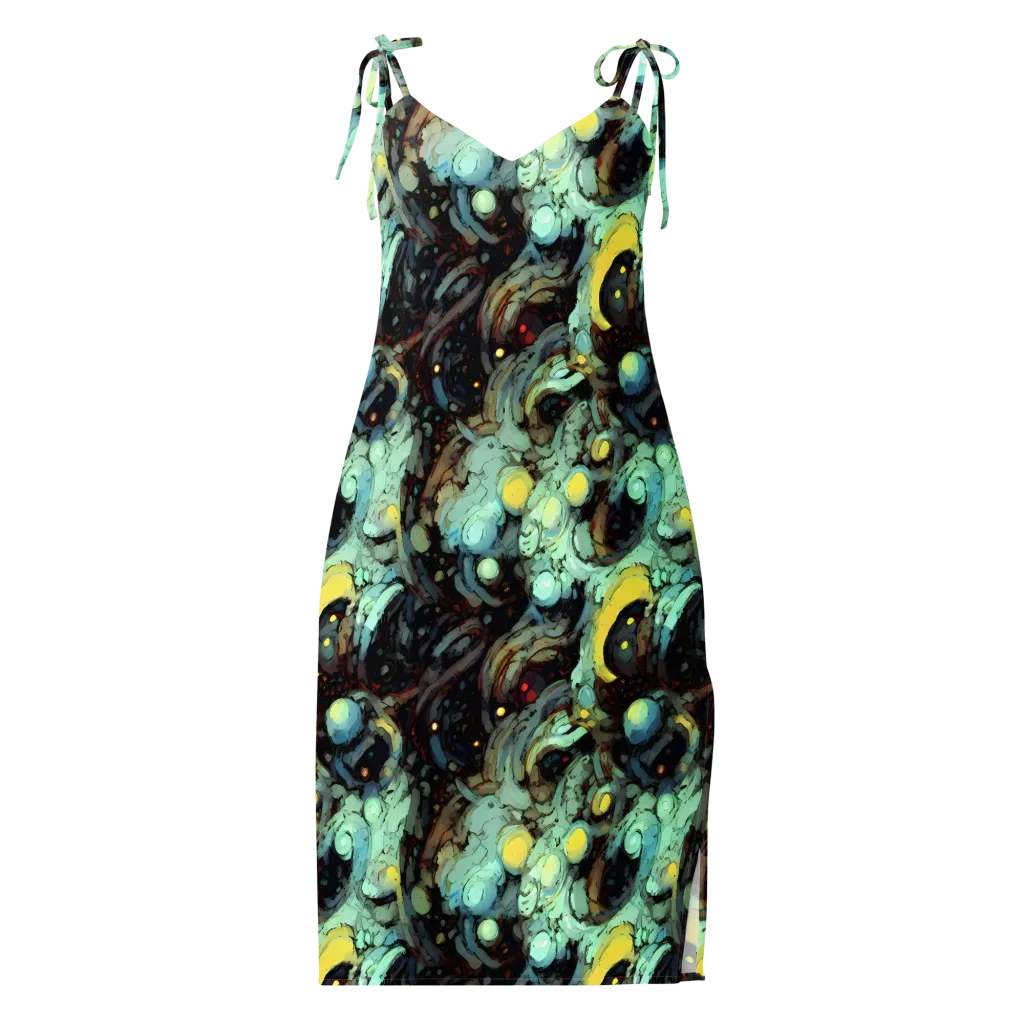 Cavern of Light on Slip Dress — Front
