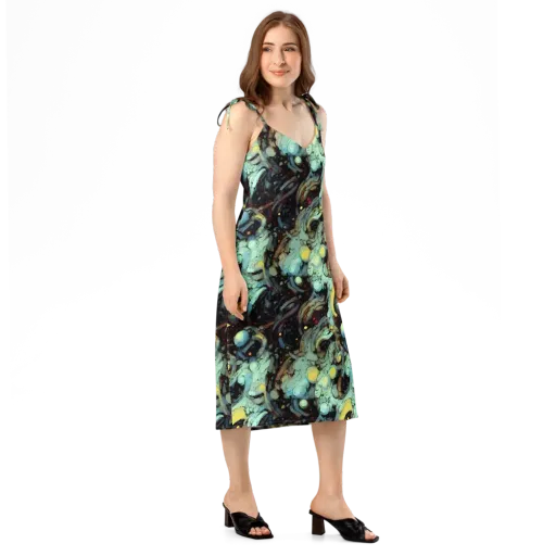 Cavern of Light on a Slip Dress