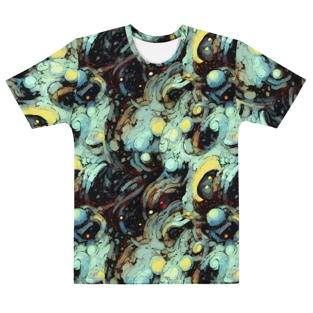 Cavern of Light on Men's Cotton Crew Neck T-Shirt — Front