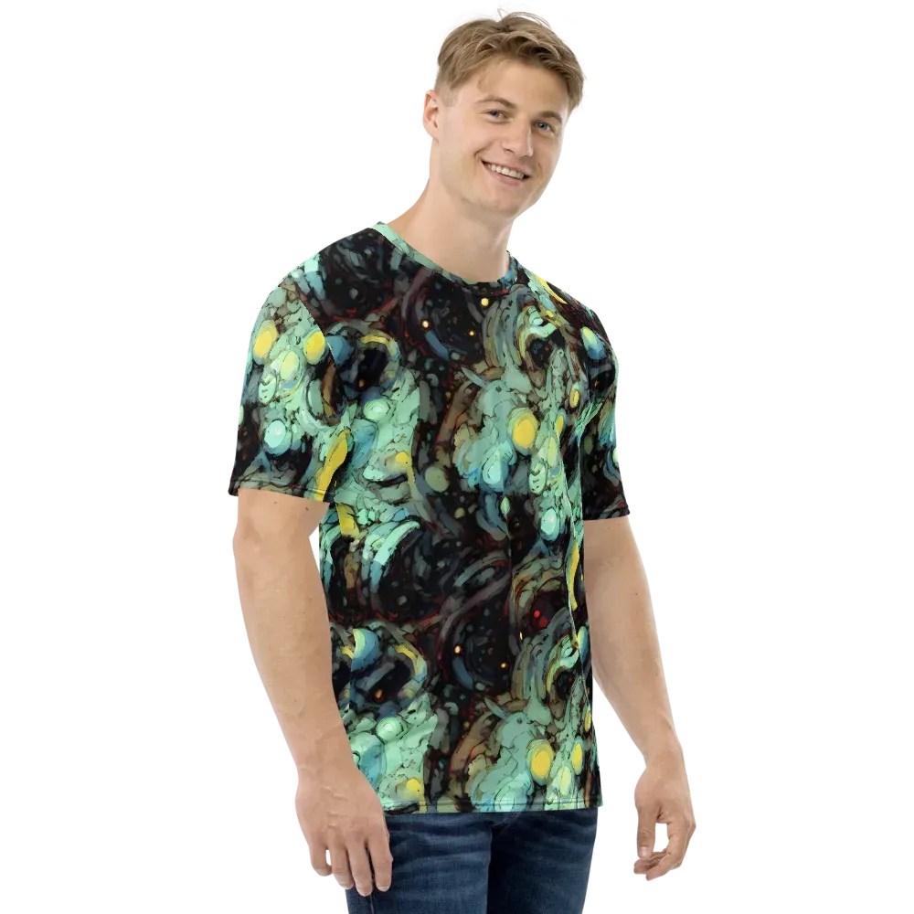 Cavern of Light on Men's Crew Neck T-Shirt — Right