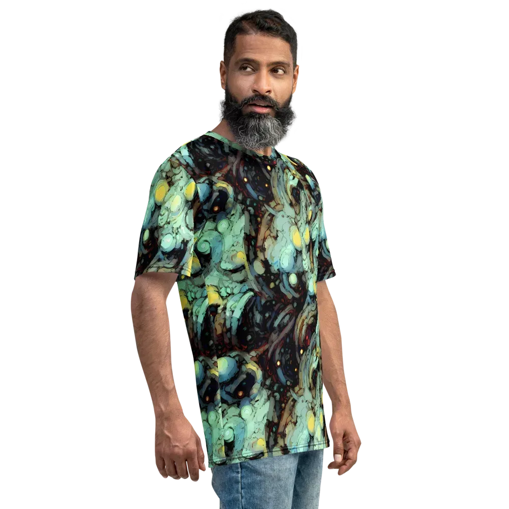 Cavern of Light on Men's Crew Neck T-Shirt — Right