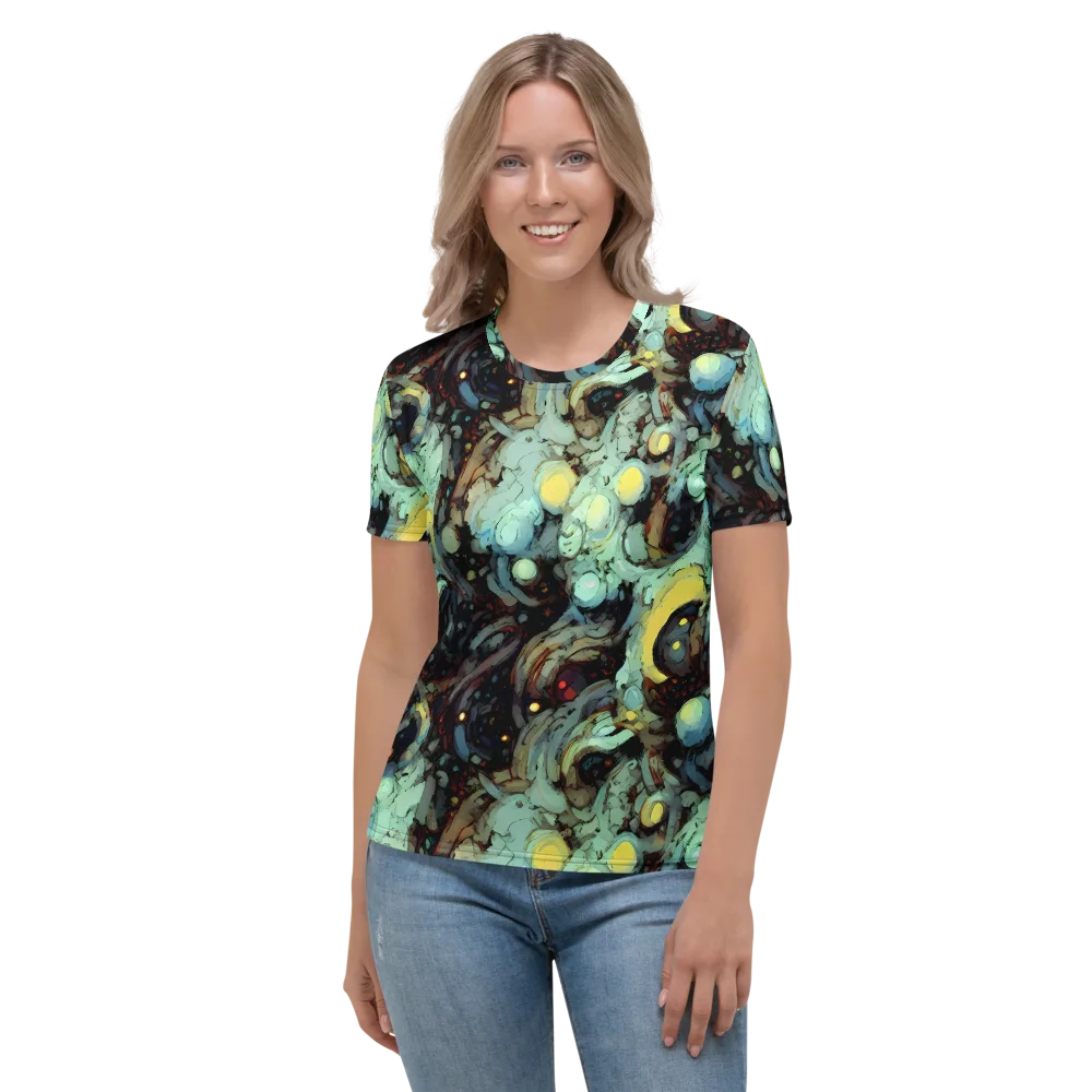 Cavern of Light on Women's Crew Neck T-Shirt — Front