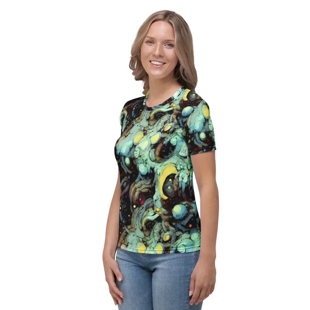 Cavern of Light on Women's Crew Neck T-Shirt — Left