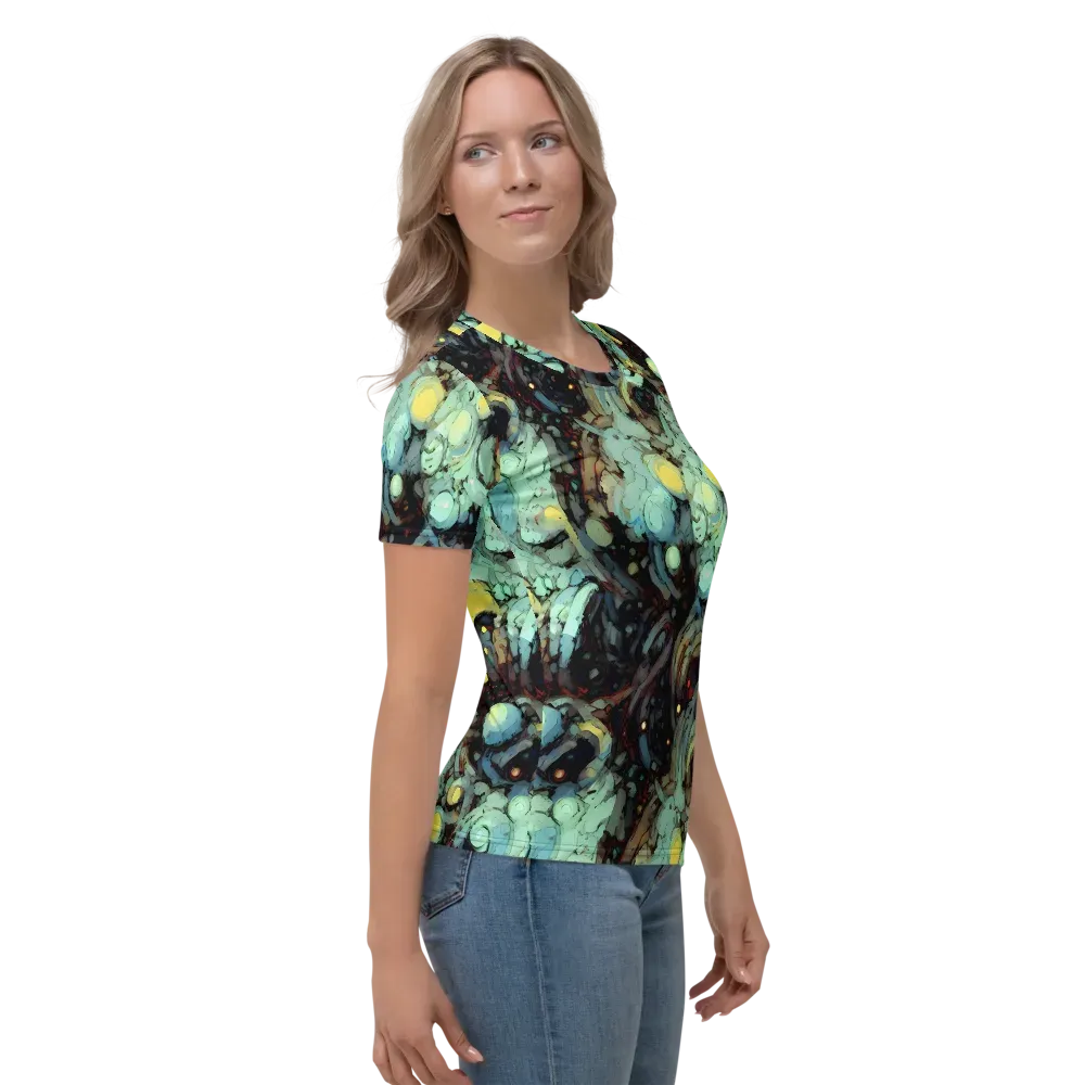Cavern of Light on Women's Crew Neck T-Shirt — Right
