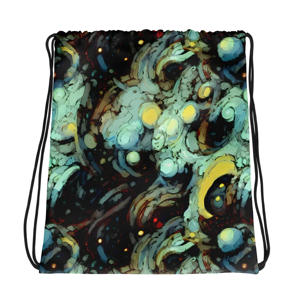 Cavern of Light on Drawstring Bag — Photo