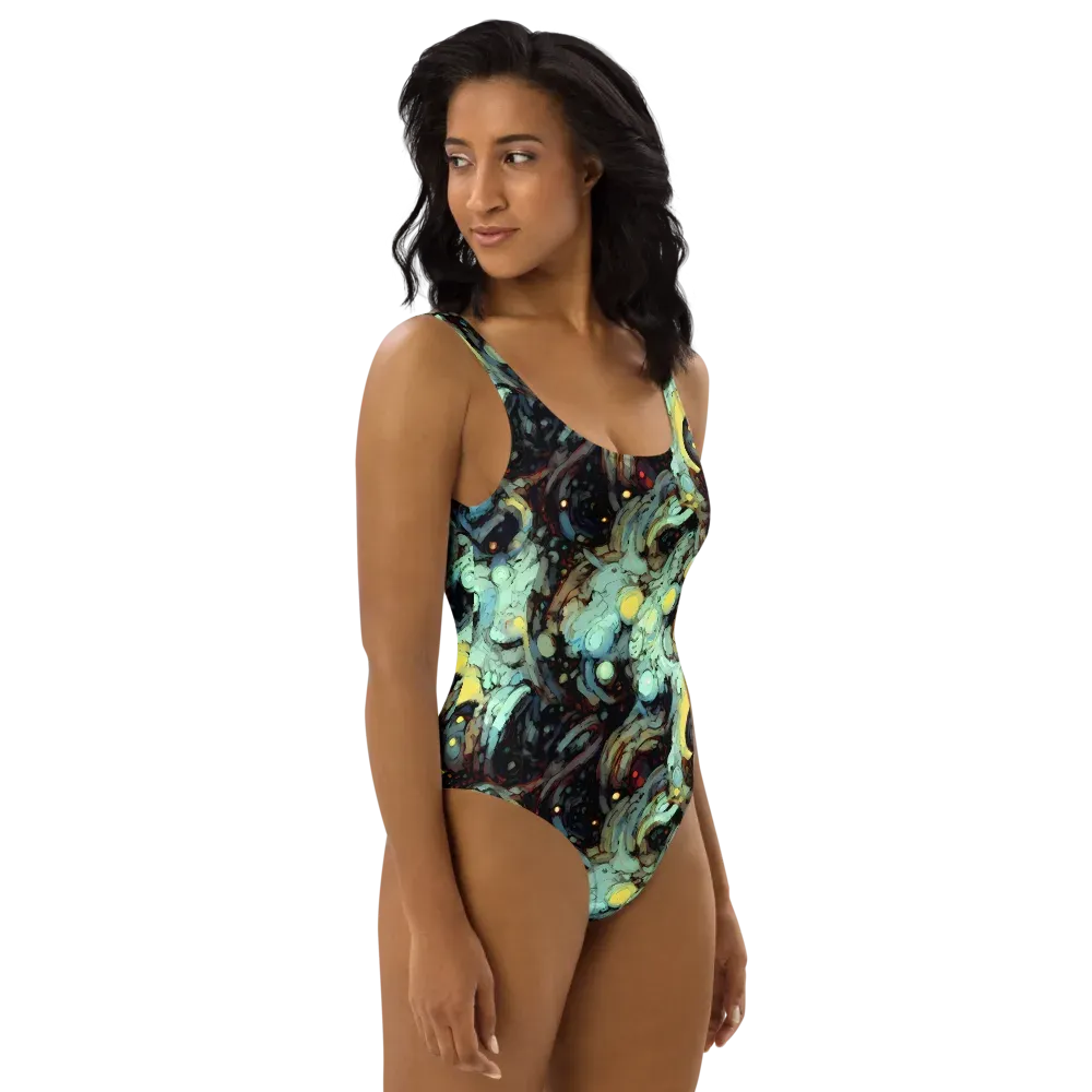 Cavern of Light on One-Piece Swimsuit — Right