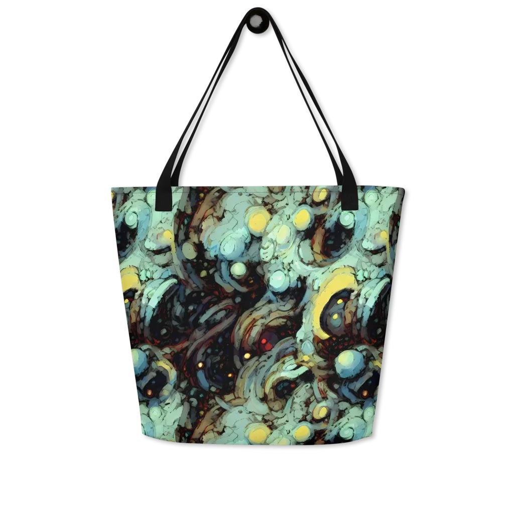 Cavern of Light on Large Tote Bag W/ Pocket — Front