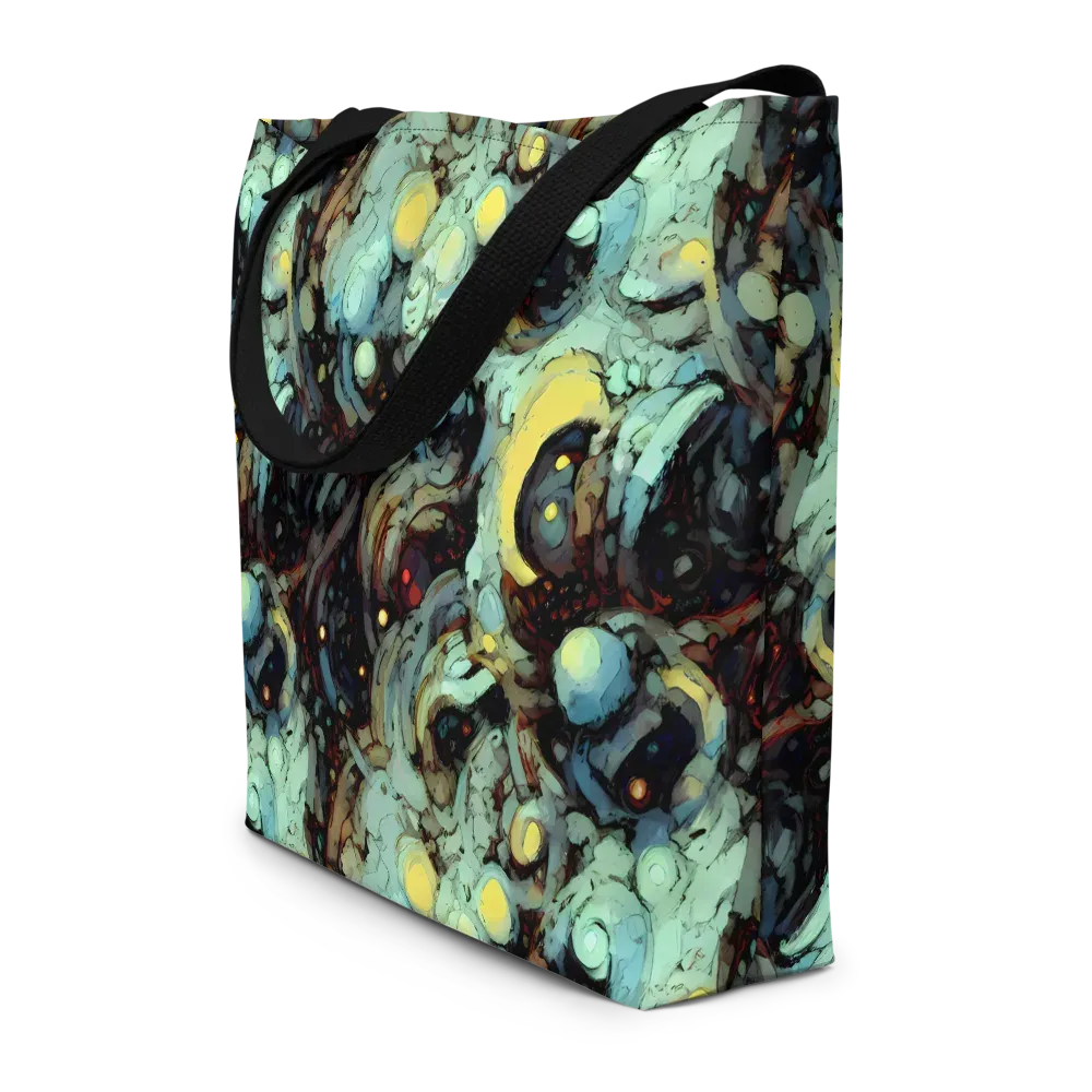 Cavern of Light on Large Tote Bag W/ Pocket — Front