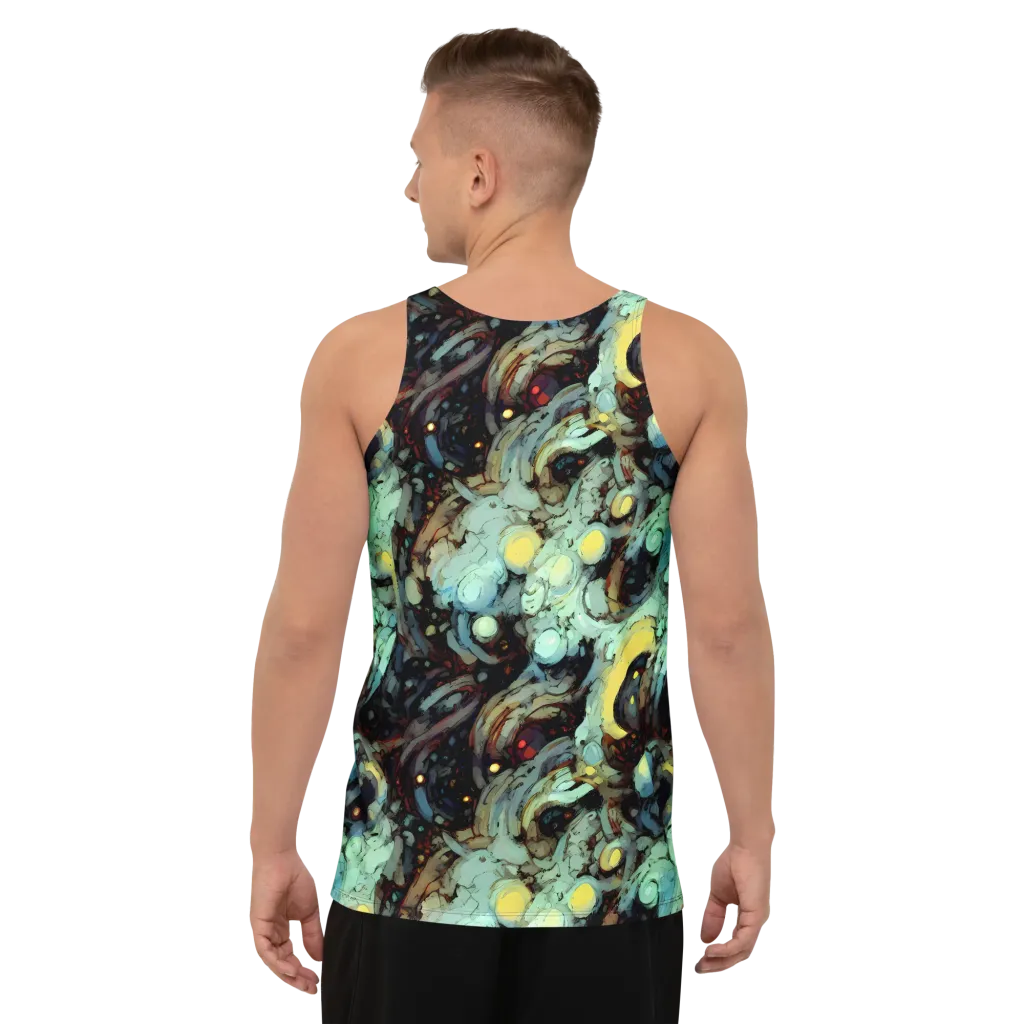 Cavern of Light on Men's Tank Top — Back
