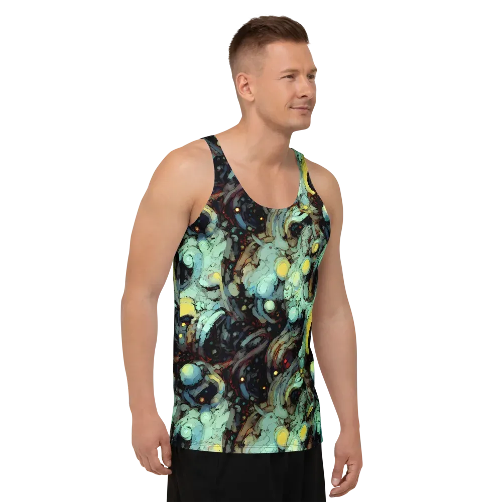 Cavern of Light on Men's Tank Top — Right Front