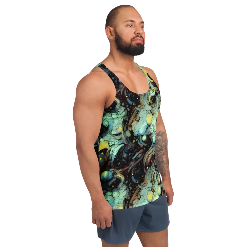 Cavern of Light on Men's Tank Top — Right Front