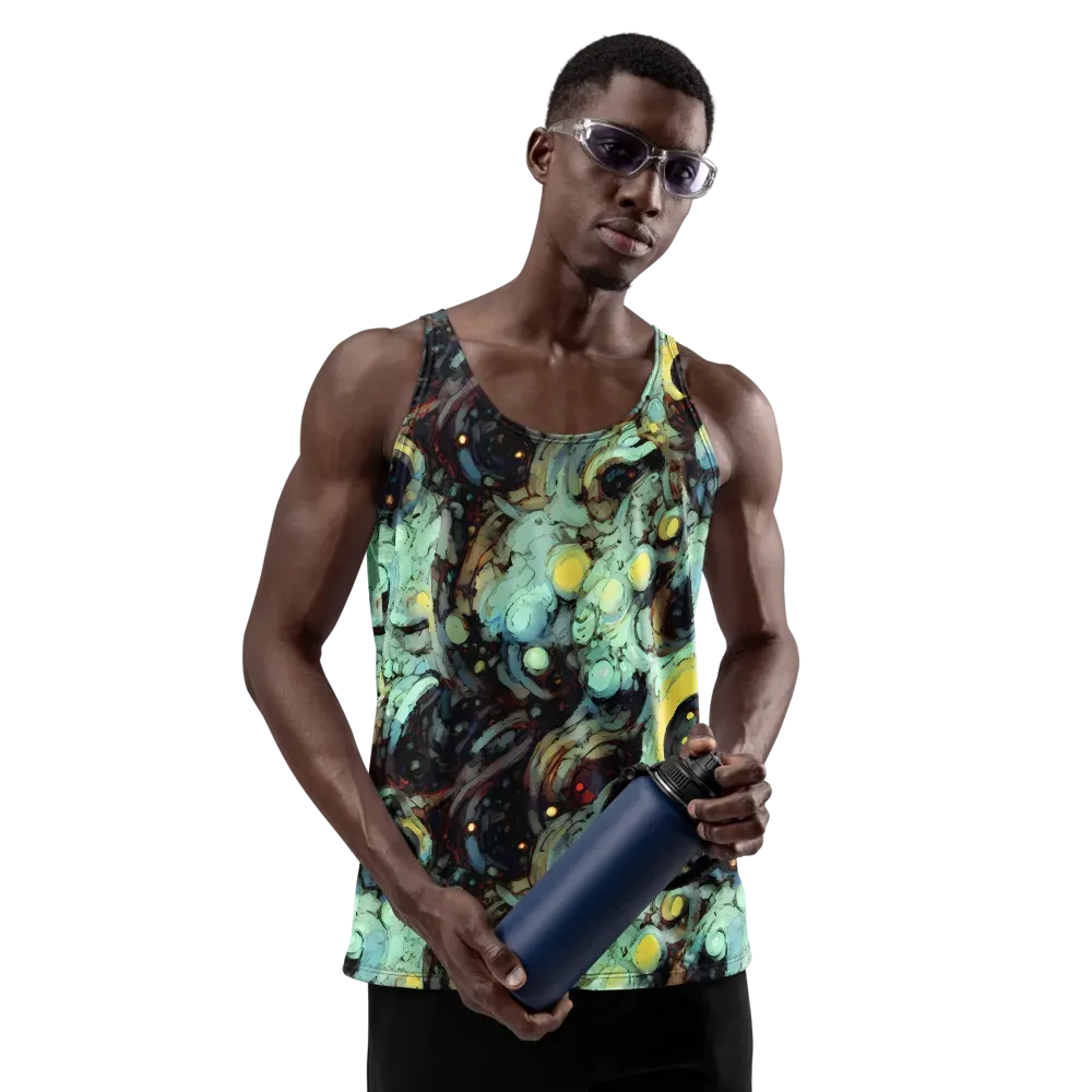 Cavern of Light on Men's Tank Top — Front