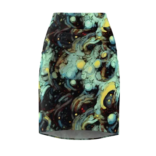 Cavern of Light on a Pencil Skirt