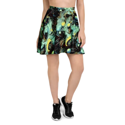Cavern of Light on a Skater Skirt