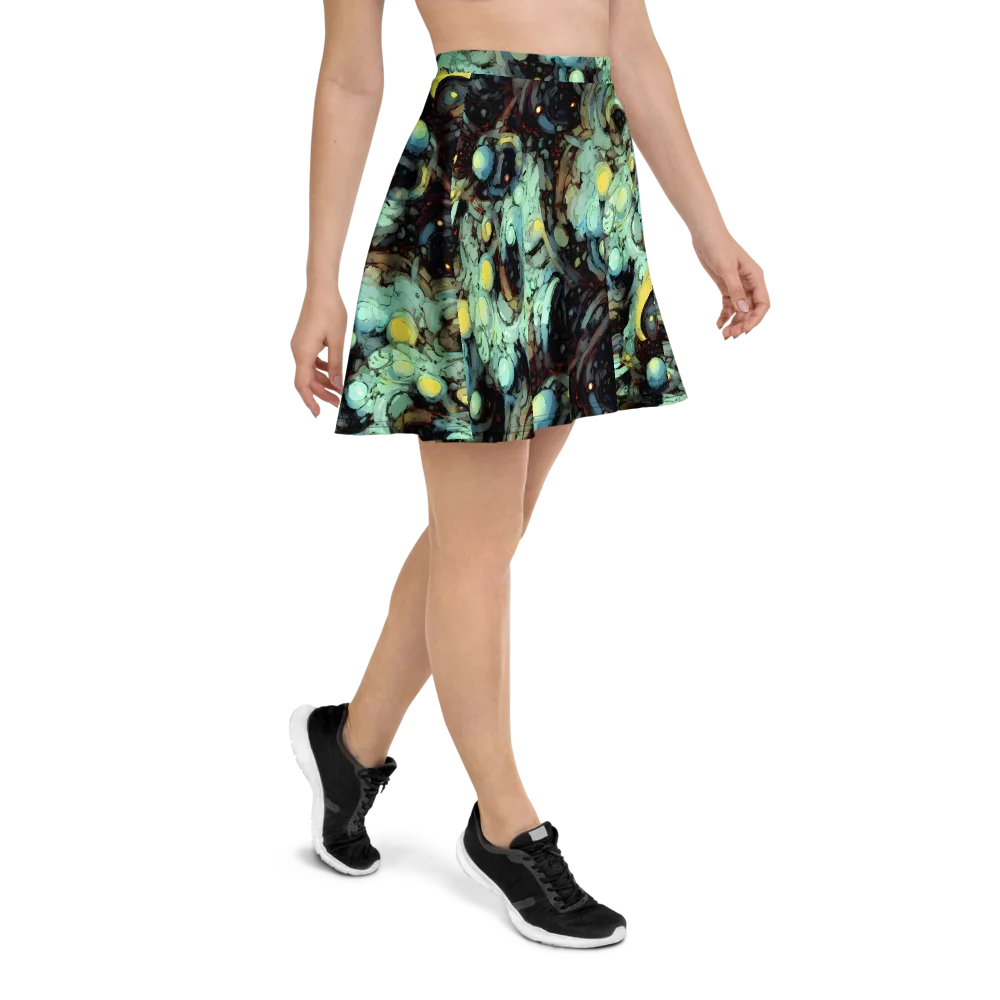 Cavern of Light on Skater Skirt — Right