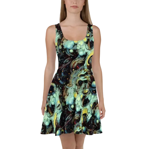 Cavern of Light on a Skater Dress