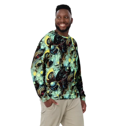 Cavern of Light on a Sweatshirt