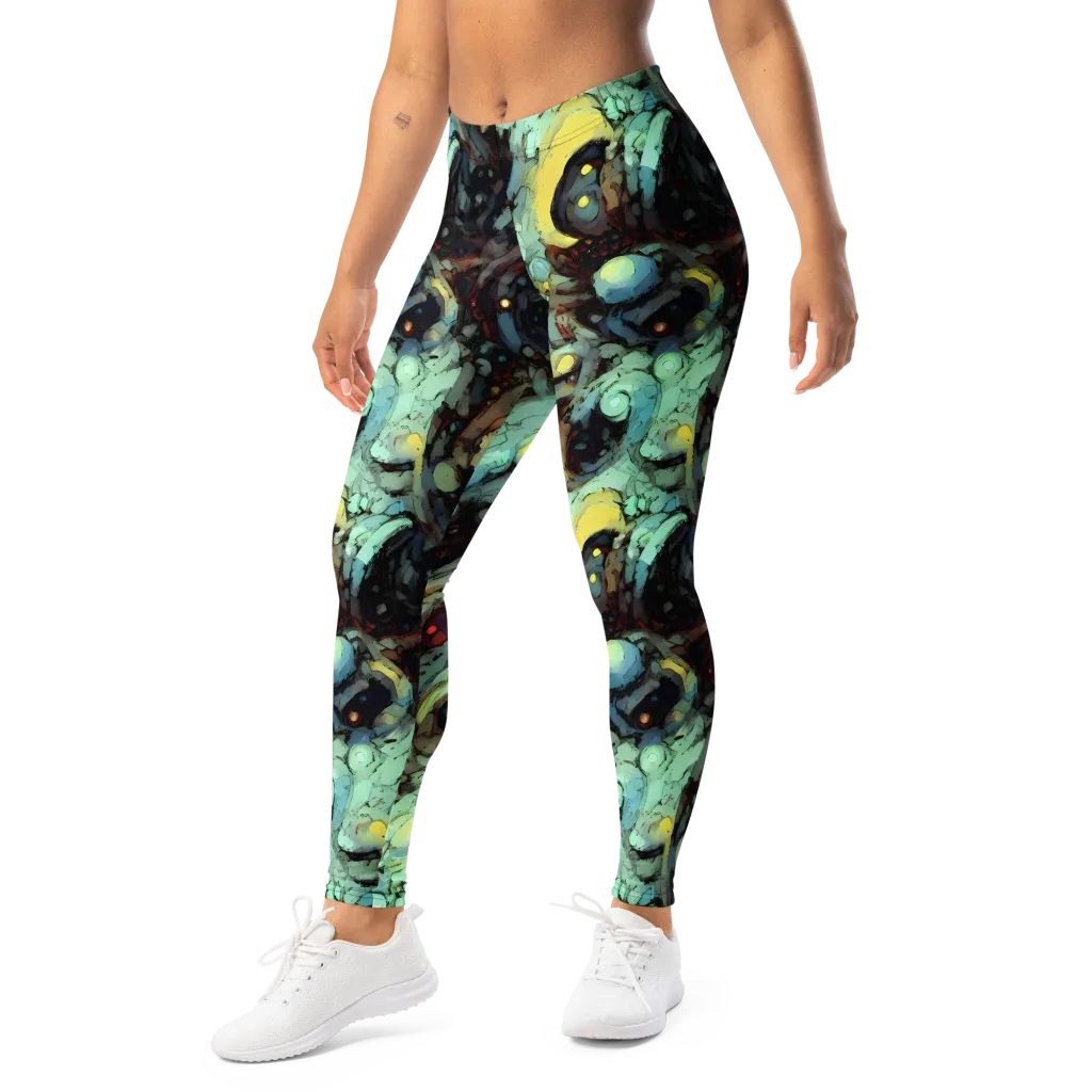Cavern of Light on Leggings — Left Front