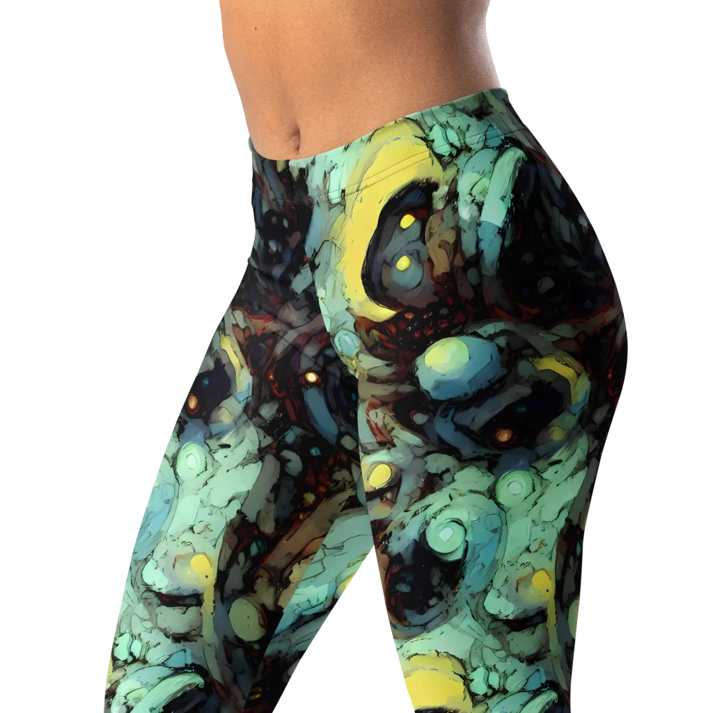 Cavern of Light on Leggings — Left Front