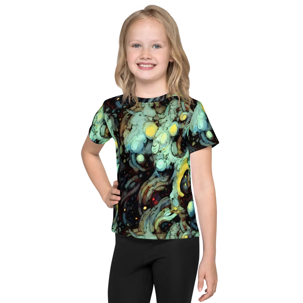 Cavern of Light on Kids Crew Neck T-Shirt — Front