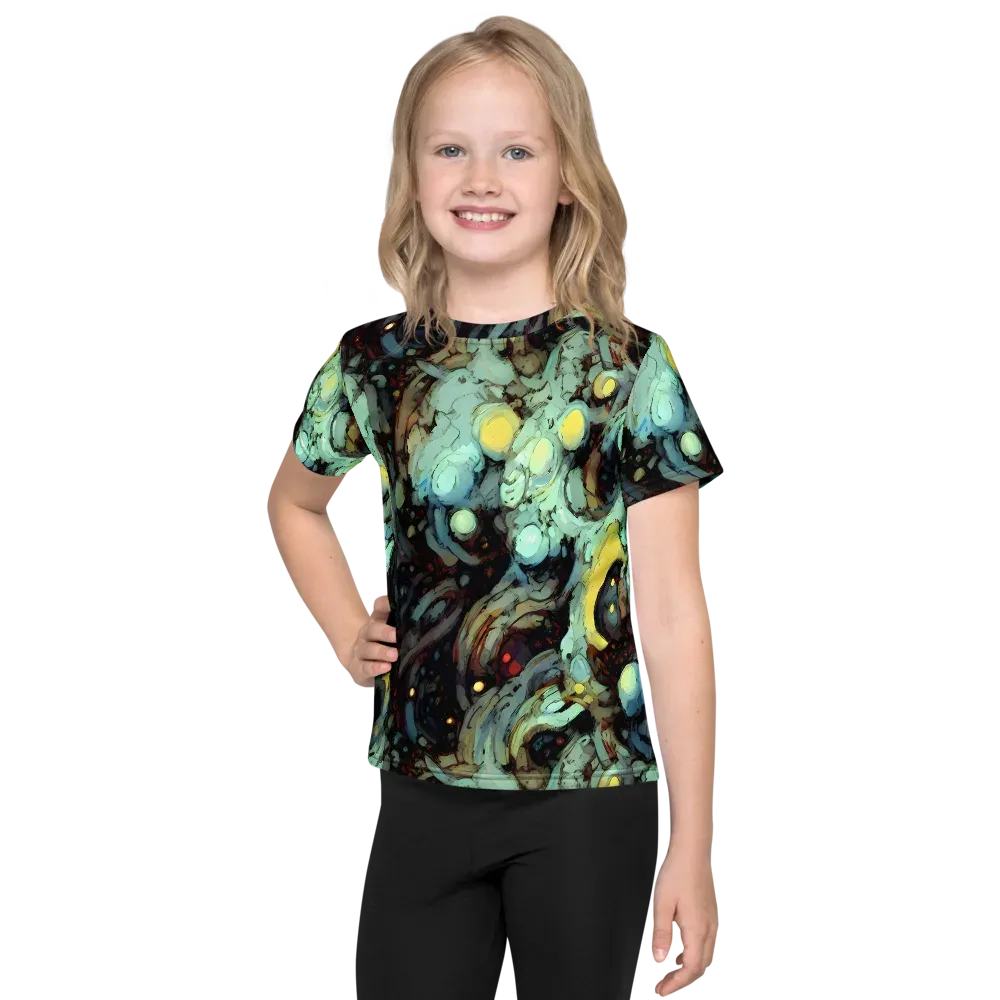 Cavern of Light on Kids Crew Neck T-Shirt — Front