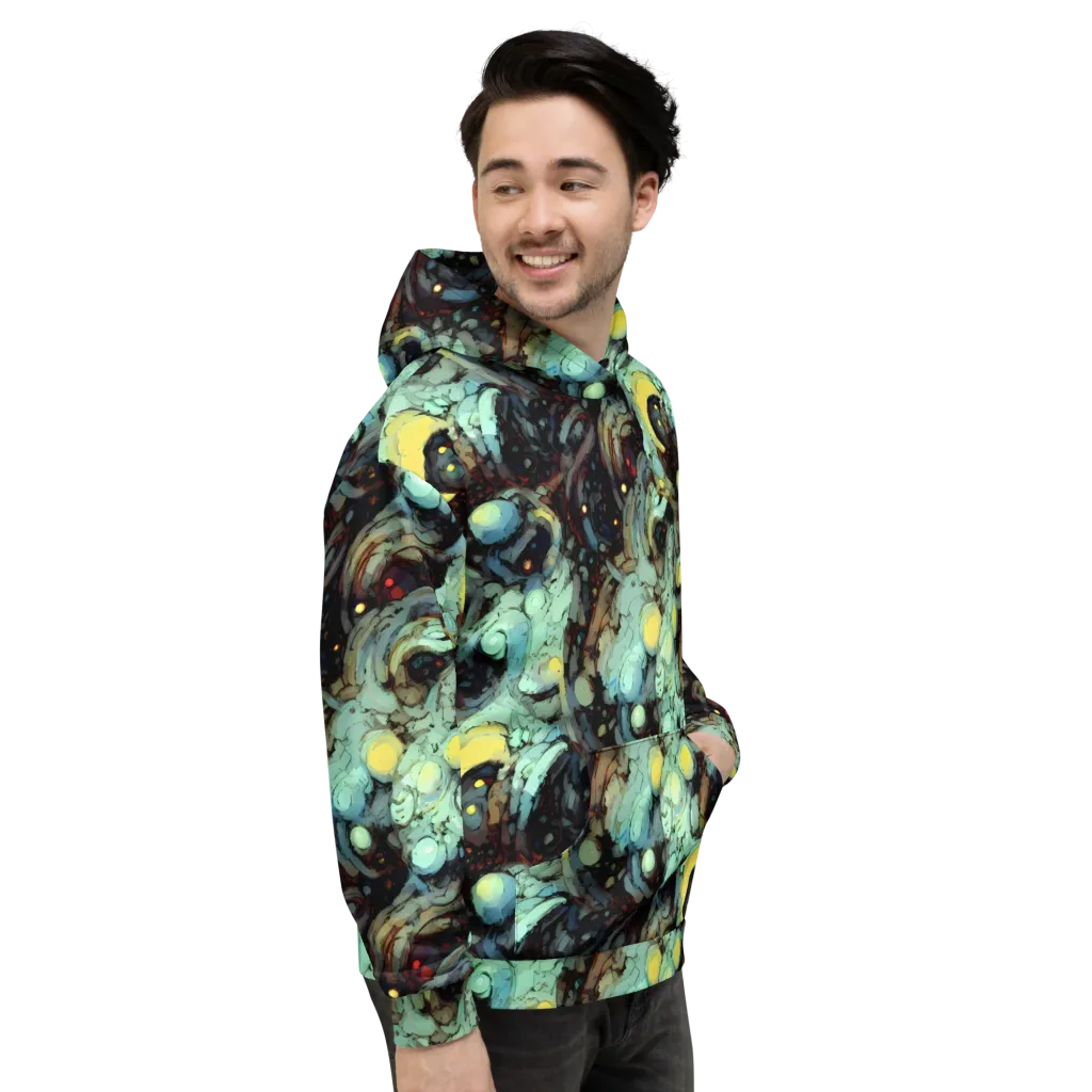 Cavern of Light on Hoodie — Right